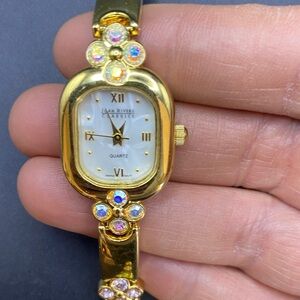 Joan Rivers Gold Women's Watch with White Dial